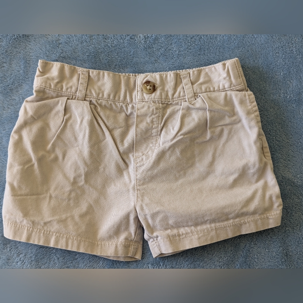 Infant Ralph Lauren tan/beige baby shorts - size 6 months